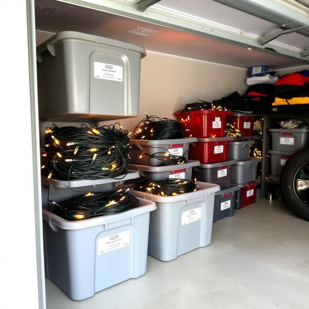 Takedown & Storage for holiday lights in the DFW metroplex